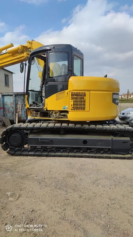 Peinture sur engins de chantier à Saint-Michel